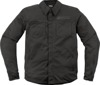 ICON Upstate Mesh CE Jacket Black Men's Small - Hot-weather riding jacket with CE protection