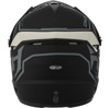 MX-46 Compound Helmet MATTE BLACK/GREY/WHITE Medium