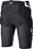 Alpinestars Bionic Action Protection Shorts Black 2X-Large - Protective riding shorts with CE hip protectors