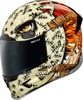 ICON Airframe Pro TopShelf Helmet Red L - Full-face helmet with Topshelf graphic