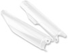 White Fork Guards - For 02+ CR 2T, 06-18 CRF250R, 06-21 CRF450R