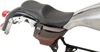 Low-Profile Stitched Leather 2-Up Seat - Harley FLH FLT w/Ness Winged