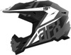 FX-19R Racing Full Face Offroad Helmet Matte Gray/White Small