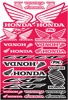 Universal Graphic Kits - Hon Crf Sticker Sheet