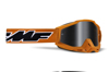 FMF PowerBomb Rocket Goggles Orange Mirror Lens - Mirrored off-road goggles with spare clear lens