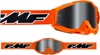 FMF PowerBomb Rocket Goggles Orange Mirror Lens - Mirrored off-road goggles with spare clear lens