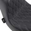 Predator III Diamond Vinyl 2-Up Seat Black/Silver - For 18-21 HD FLFB