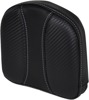 Dominator Gravestone Textured 6-1/2" Sissy Bar Pad - Black - For Harley