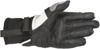 GPX V2 Motorcycle Gloves Black/White 3X-Large