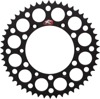 Rear Sprocket Grooved - Black 520-50 Teeth - For 91-22 Suzuki RM 125/250/ RMX250 RM-Z 250/450