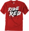 Youth Honda Splatter Tee - Honda Splatter Tee Red Ylg