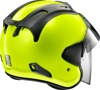 Arai Ram-X Helmet Fluorescent Yellow XS - Open face helmet in Fluorescent Yellow, XS