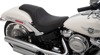 Predator Smooth SR Leather 2-Up Seat - Black - For 18-21 Harley FLFB