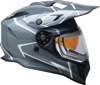 Z1R Range Rotor Snow Electric Helmet XL White/Gray/Black - Dual sport snow helmet with electric shield