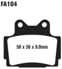 Standard Organic Brake Pads Front Set