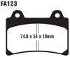 Standard Organic Brake Pads Front Set