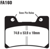 Standard Organic Brake Pads Front Set