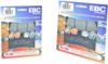 Standard Organic Brake Pads Front Set