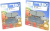 Standard Organic Brake Pads Front Set