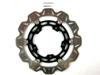 Front VEE Brake Rotors - Black - VEE Style Brake Rotor - Black Center Front Set