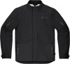 ICON Stormhawk Jacket Men's Black M - Waterproof textile riding jacket