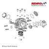 170cc Big Bore V4 Complete Head Kit - For Honda Grom & Monkey