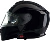 Z1R Solaris Modular Snow Electric Helmet Black 4XL - Modular snow helmet with electric shield