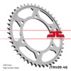 Steel Rear Sprocket - 46 Tooth 530 - For Hayabusa, 800 Vulcan, ZX6, ZZR