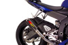 Carbon Fiber MGP Growler Slip On Exhaust - For 06-20 Yamaha R6