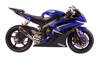 Carbon Fiber MGP Growler Slip On Exhaust - For 06-20 Yamaha R6