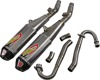 TI-6 Dual Full Exhaust - For 2020 Honda CRF250R CRF250RX