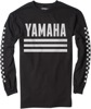 Men's Yamaha Racer Long Sleeve Tee - Yam Racer Ls Tee Blk Lg