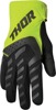 THOR Spectrum Gloves XS Acid/Black Men's - Men's XS gloves in Acid/Black