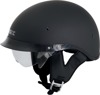 FX-200 Street Half Helmet Matte Black Small