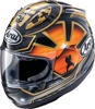 Arai Corsair-X Dani Samurai-2 Helmet 2XL Black/Orange - Full-face helmet with Dani Samurai-2 graphic