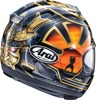 Arai Corsair-X Dani Samurai-2 Helmet 2XL Black/Orange - Full-face helmet with Dani Samurai-2 graphic