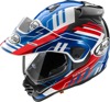 Arai XD-5 Trail Helmet XS Red/White/Blue - Dual sport helmet with visor & venting