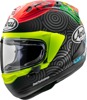 Arai Corsair-X Tatsuki Helmet Frost XL - Full-face helmet with Tatsuki graphic