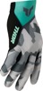 Thor Women's SPORTMODE Shadow Gloves Gray/Teal/Black S - Women's MX gloves in Gray/Teal/Black, Size S