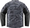 ICON Hooligan CE Tigersblood Jacket Men's S Gray/Black - Sport riding jacket with CE protection