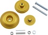 Lodestar Rear Axle Sliders Gold - BMW R1200/1250 R Nine T