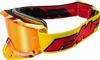 FMF PowerBomb Spark Goggles w/ Red Mirror Lens