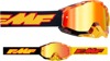 FMF PowerBomb Spark Goggles w/ Red Mirror Lens