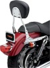 Round 14" Sissy Bar Chrome - For 00-06 Harley Softail