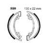 Front Organic Brake Shoes - For 82-83 Honda CR250R & 83 CR480R