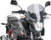 Trend Universal Smoke Windscreen - for Naked Bikes