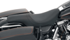 Predator Smooth Vinyl 2-Up Seat Low 1" - For 97-07 Harley FLHR FLHX