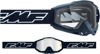 FMF PowerBomb Rocket Goggles Clear Lens Black - Clear lens goggles with black Rocket graphic