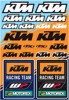 Universal Graphic Kits - Ktm Racing Sticker Sheet