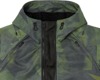 ICON Airform Battlescar Jacket Men's S Green/Black - Durable textile riding jacket